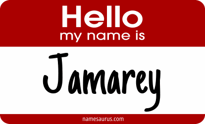 Hello my name is Jamarey png download