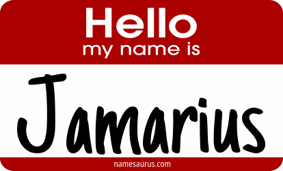 Hello my name is Jamarius png download