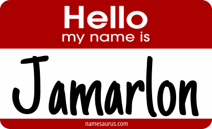 Hello my name is Jamarlon png download