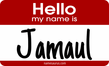 Hello my name is Jamaul png download