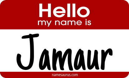 Hello my name is Jamaur png download