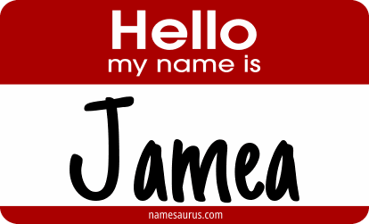 Hello my name is Jamea png download
