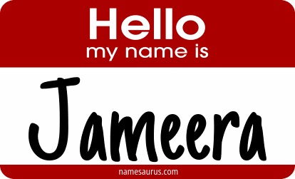 Hello my name is Jameera png download