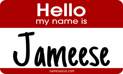 Hello my name is Jameese png download