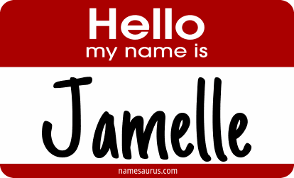 Hello my name is Jamelle png download