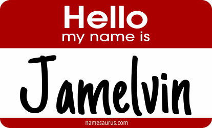 Hello my name is Jamelvin png download