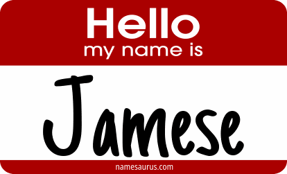 Hello my name is Jamese png download