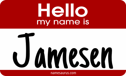 Hello my name is Jamesen png download