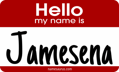 Hello my name is Jamesena png download