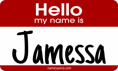 Hello my name is Jamessa png download