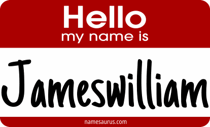 Hello my name is Jameswilliam png download