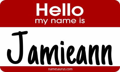Hello my name is Jamieann png download