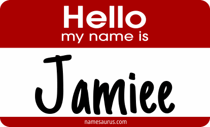 Hello my name is Jamiee png download