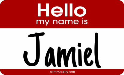 Hello my name is Jamiel png download
