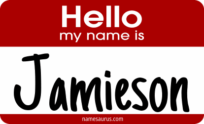 Hello my name is Jamieson png download
