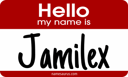 Hello my name is Jamilex png download