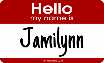 Hello my name is Jamilynn png download
