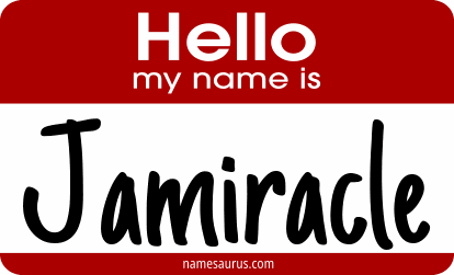 Hello my name is Jamiracle png download
