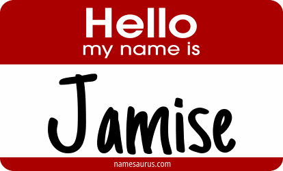 Hello my name is Jamise png download