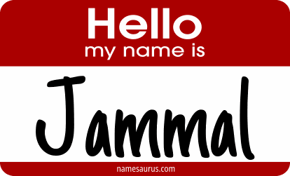 Hello my name is Jammal png download