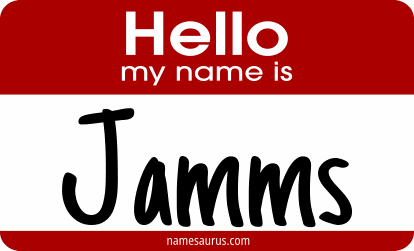 Hello my name is Jamms png download