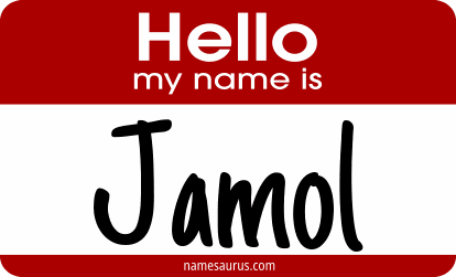 Hello my name is Jamol png download