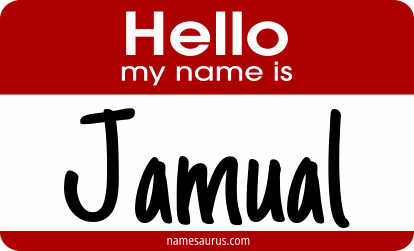 Hello my name is Jamual png download