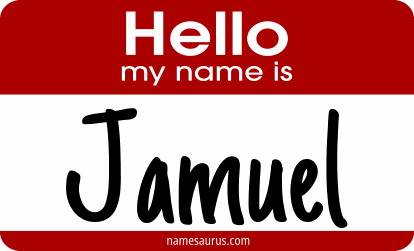 Hello my name is Jamuel png download