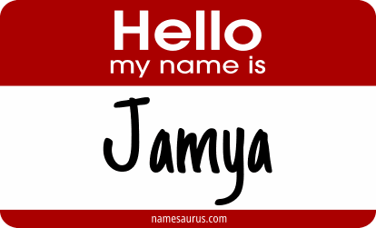 Hello my name is Jamya png download