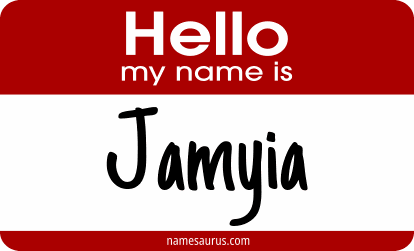Hello my name is Jamyia png download