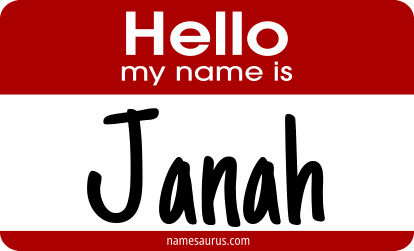 Hello my name is Janah png download