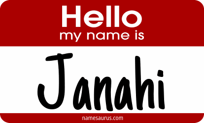 Hello my name is Janahi png download