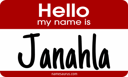 Hello my name is Janahla png download