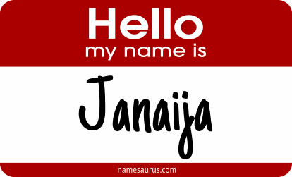 Hello my name is Janaija png download