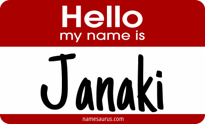 Hello my name is Janaki png download