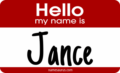Hello my name is Jance png download