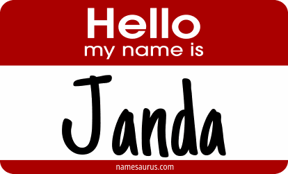Hello my name is Janda png download