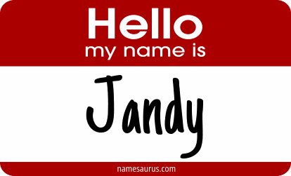 Hello my name is Jandy png download