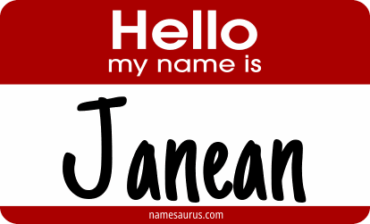 Hello my name is Janean png download