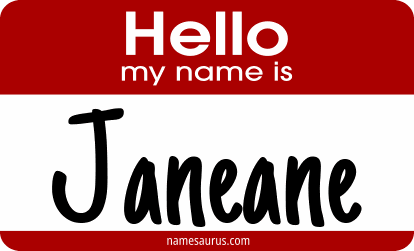 Hello my name is Janeane png download