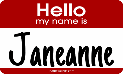 Hello my name is Janeanne png download