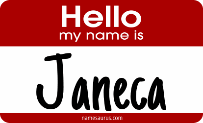 Hello my name is Janeca png download