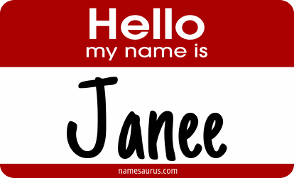 Hello my name is Janee png download