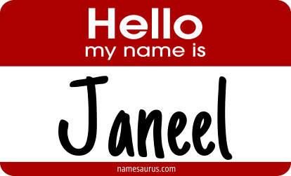 Hello my name is Janeel png download