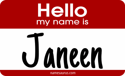 Hello my name is Janeen png download