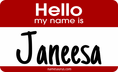 Hello my name is Janeesa png download