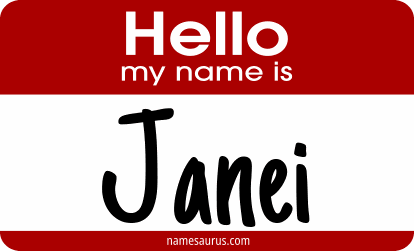 Hello my name is Janei png download