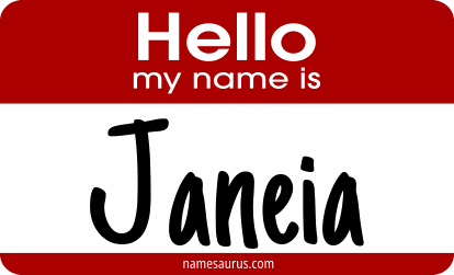 Hello my name is Janeia png download