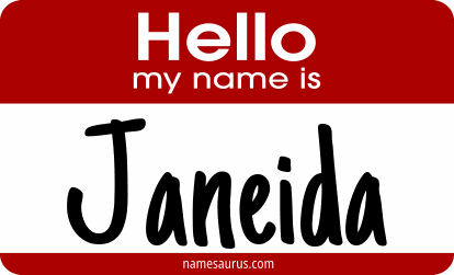Hello my name is Janeida png download