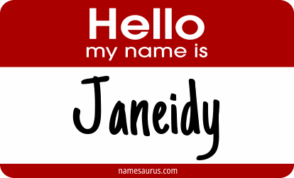 Hello my name is Janeidy png download